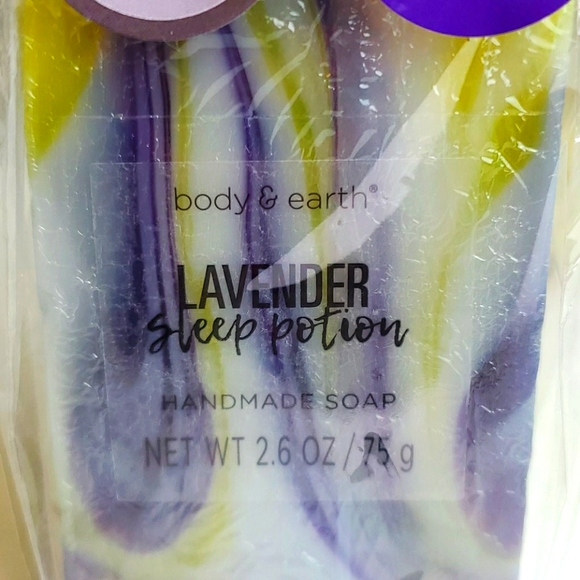 Body & Earth Handmade Soap 4 Count - Picture 4 of 8